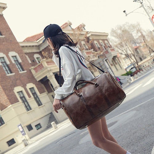 Bag leather travel genuine - bag,