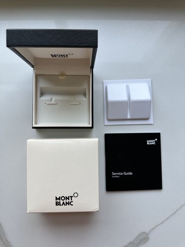 Montblanc empty cufflink box - empty,