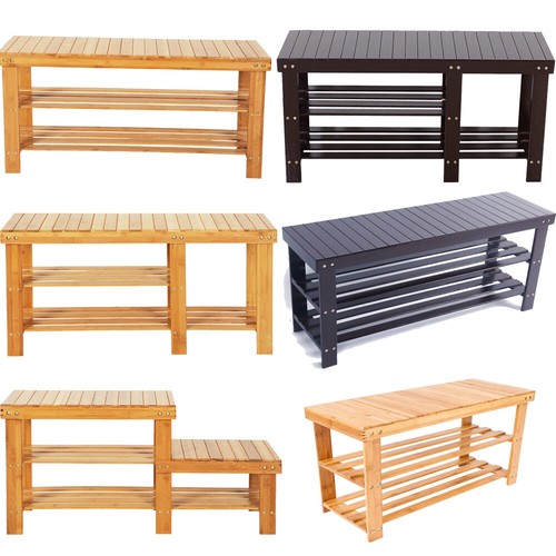 Shoe rack bench hallway - shoe,