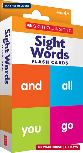 Scholastic flash cards - flash, cards: