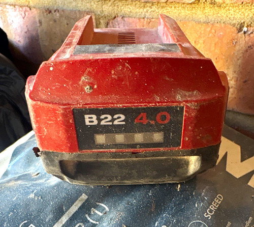 Hilti li ion 21 6v - b, 22/4.0