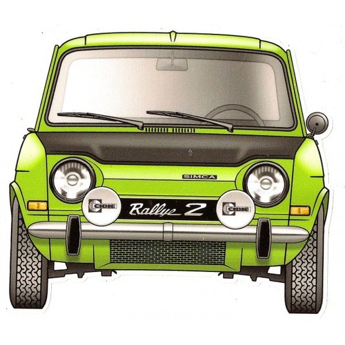 Simca 1000 rallye laminated - 2,