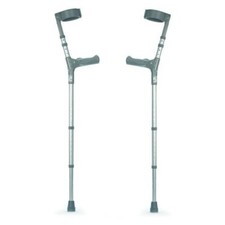 Elbow Crutches Double Adjustable Comfy Handle Adult 680mm - 930mm Pair NEW