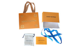 Louis Vuitton Box + Dust Bag + Envelope + Ribbon - EMPTY | Small Gift Packaging