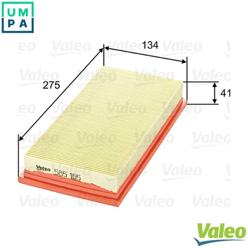 Air filter 585165 for renault - 585165,