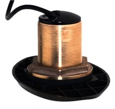 Lowrance - Bronze HDI Through Hull - Transducer - 12 degree Tilt - 000-13906-001