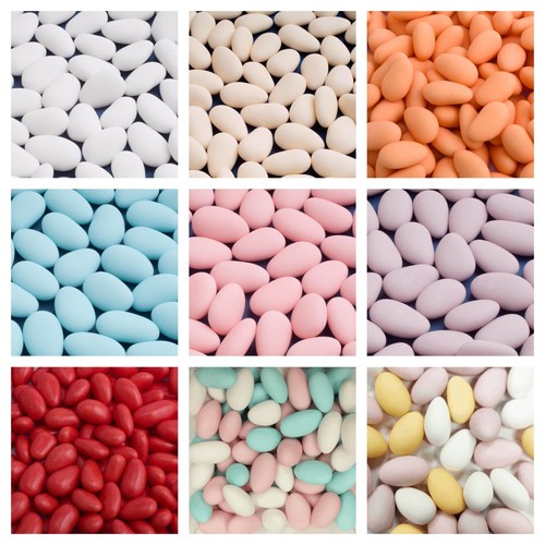 Sugared almonds italian sweets - almonds,