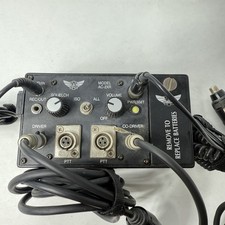 avcomm AC2XR Pro Racing Intercom 2-4 Place Portable Powers On Untested