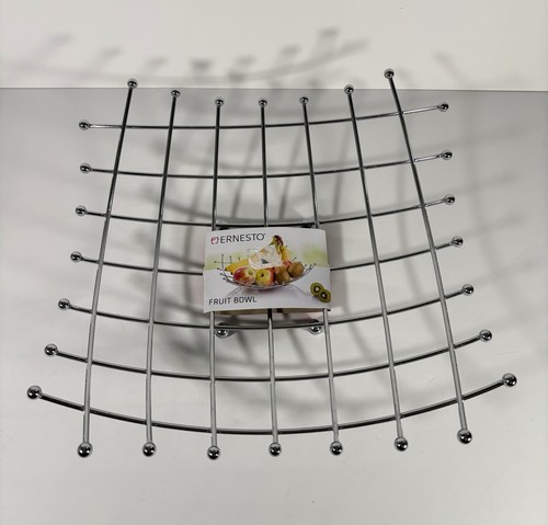 Ernesto chrome metal fruit - ernesto,