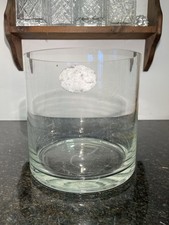 Contemporary Heavy Clear Glass