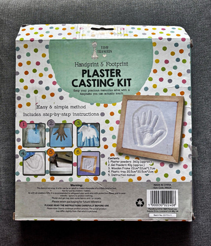 Tiny treasures handprint - tiny,