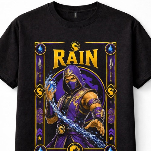 Rain mortal kombat retro - rain,