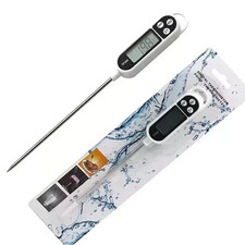 Meat Food Thermometer Digital Temperature Probe Cooking Jam Sugar BBQ Turkey