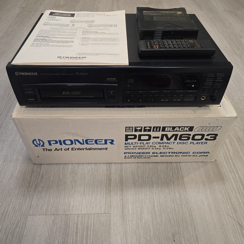 Vtg pioneer pd - •, pd-m603