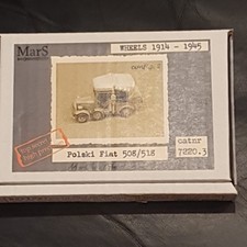 MarS Polski Fiat 508/518 AA Artillery Service Car 1/72nd scale resin model kit