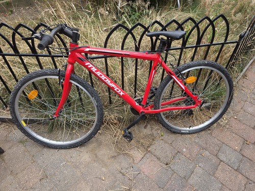 Red muddy fox - red,