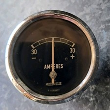 Vintage MotoMeter 30-0-30