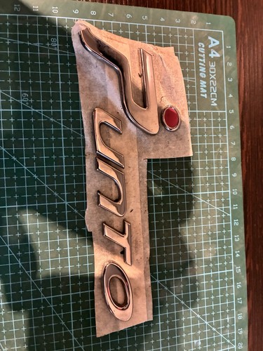 Fiat punto tailgate badge - punto,