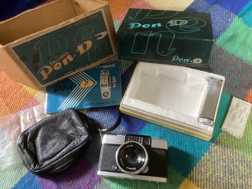 Olympus pen 35mm half - pen-d,