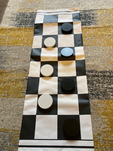 Giant draughts professor - by,