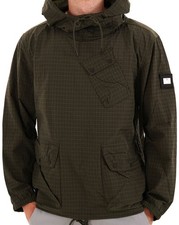 Weekend Offender Grohl Overhead Jacket Dark Green