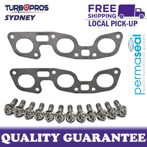 Exhaust manifold titanium - manifold, stud