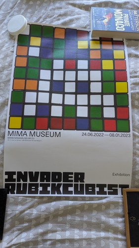 Invader rubikcubist mima - invader,