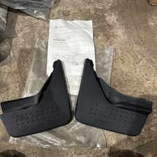GENUINE Mercedes w210 NOS MUDFLAPS PAIR - NEW - RARE OEM REAR AMG 430