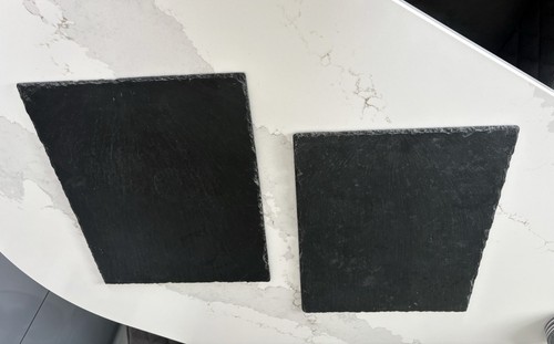 Slate table placemats - slate, 2