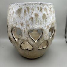 Studio Pottery Pierced Pot