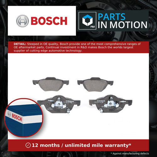 Brake pads set - brake, fits