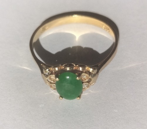 Vintage handmade 14k yellow - handmade,