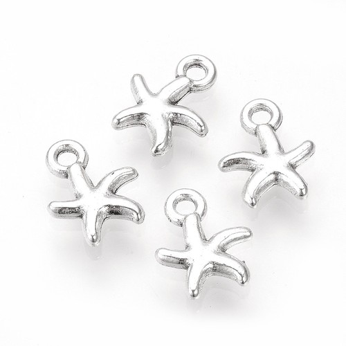 Starfish charms tibetan - starfish,