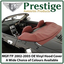 MGF MGTF Hood Cover Half