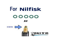 Nilfisk Pressure Washer Quick Release Hose Male End Hose to Trigger x 5 Green