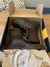 British Military RAF Flying Boots YDS Swift Temperate Goretex Brown - Size 9M