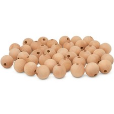 Unfinished Wooden Ball Beads