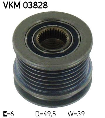 Alternator freewheel clutch - alternator,