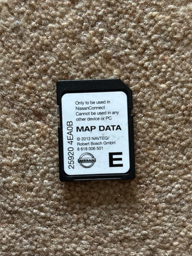 Genuine nissan sat nav - sd, card