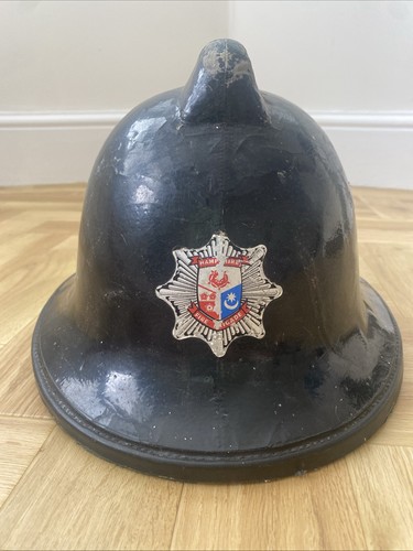 Vintage fireman helmet - fireman's,