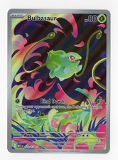 Bulbasaur 133/132 Mega Evolutions Illustration Rare Pokemon Card TCG