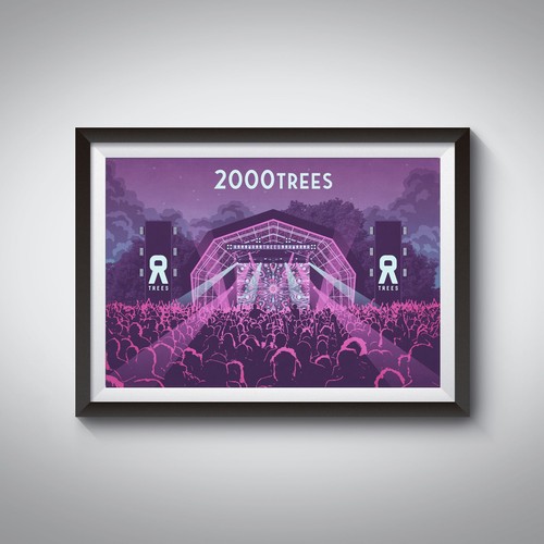 2000 trees music festival - trees,