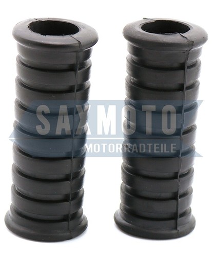 Rubber footpegs rear yamaha - rubber,