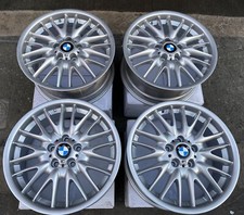 Genuine BMW MV1 72M 18" Alloy Wheels: SILVER OEM E36 E46 E85 E86 3 SERIES Z4