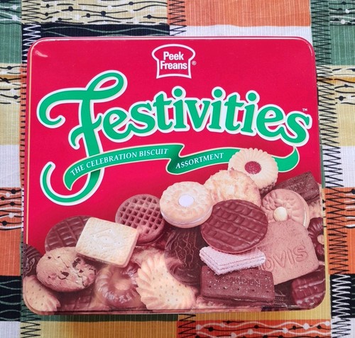 1990s peek freans biscuit - freans, tin