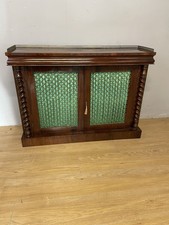 Late Regency rosewood two door