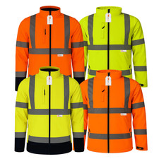 Hi Vis Softshell Jacket Mens