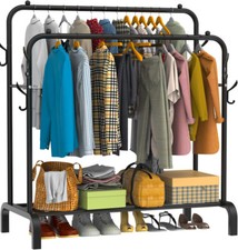Heavy Duty Double Clothes Rail
