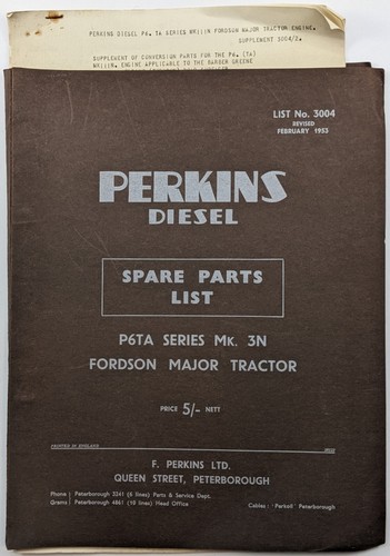 Perkins diesel p6ta m3n - m3n, engine