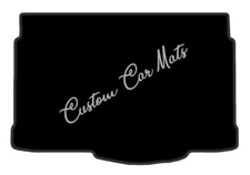 CUSTOM FIT VAUXHALL CORSA D CAR BOOT MAT IN CARPET FROM 2007 TO 2014